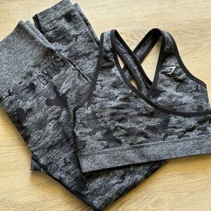 Gymshark Adapt Seamless Camo set